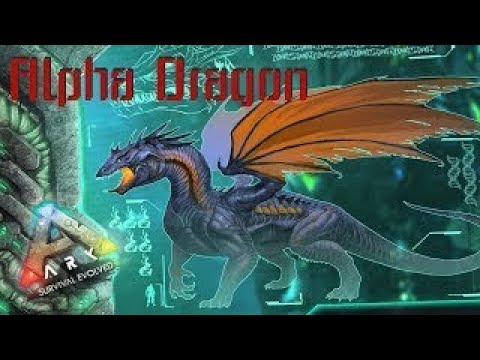 Ark Survival Evolved - SOLO/S.P. Alpha Dragon Boss Fight