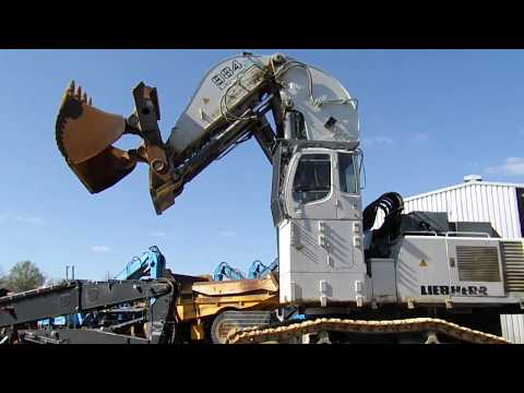 Liebherr R984 excavator Bagger demo