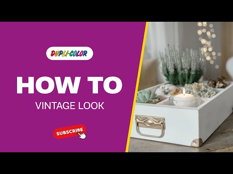 DUPLI-COLOR Vintage Spray | How to VINTAGE LOOK