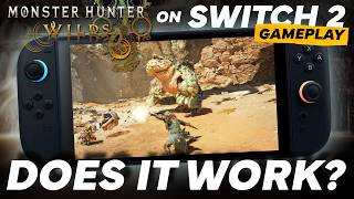Monster Hunter Wilds on Nintendo Switch 2 - 10 minutes of EXCLUSIVE gameplay (Handheld Mode)