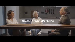 ECOVIDRIO Mary, Tamara y Juan Ramón | #ReciclaVidrioPorEllas anuncio