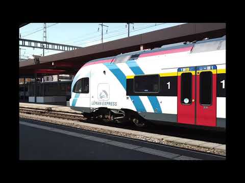 Annonces SL2 Léman Express Genève-Cornavin