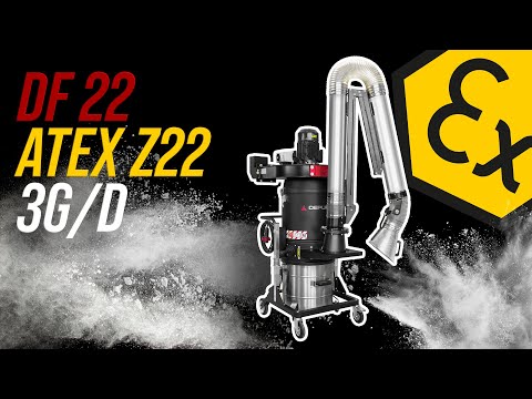 Depureco Industrial Vacuum DF 22 Z22 ATEX | DUST COLLECTORS