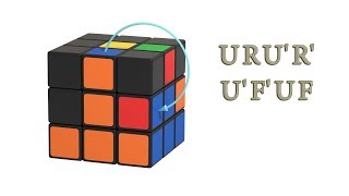 Download the video "Rubik's Cube - the second layer - algorithm for right moving"