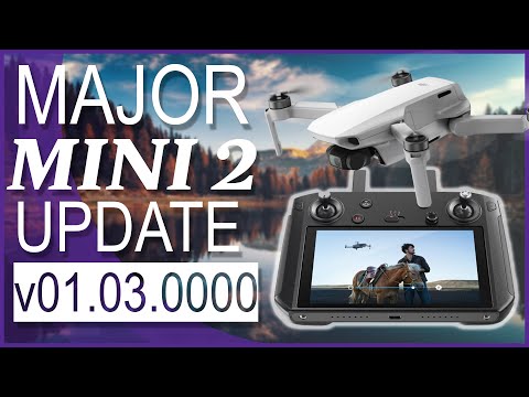 DJI Mini 2 MAJOR Firmware Update v01.03.0000