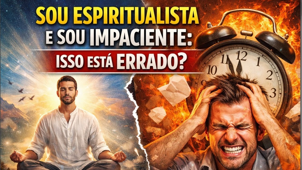 SOU ESPIRITUALISTA E SOU IMPACIENTE: ESTOU ERRADO?