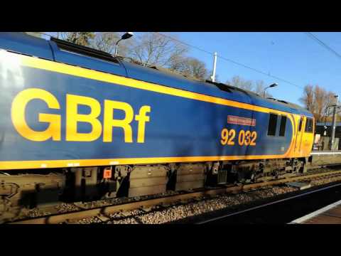 GBRF 92032 works 0Z92 Garston Car Terminal to Willesden TMD