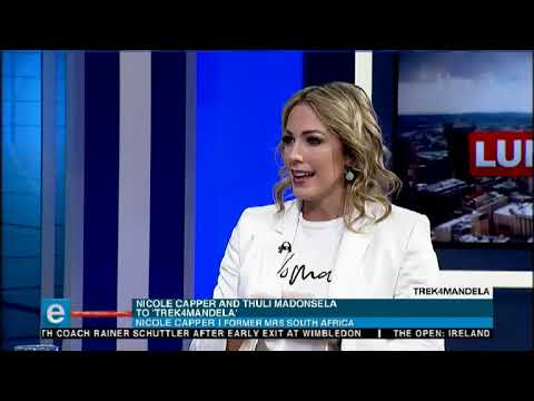 Former Mrs South Africa talks Trek4Mandela