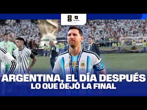 LA SELECCIÓN ARGENTINA LLEGA AL PAÍS para el RECONOCIMIENTO DE LA GENTE 🔴 Mundial 2026 en TyC Sports