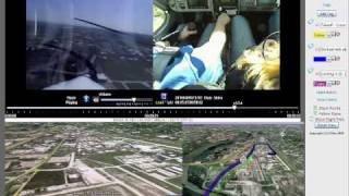 preview picture of video 'Landing at Spirit of St. Louis Airport in a Remos GX Light Sport Aircraft'