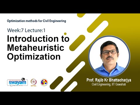 Optimization methods for Civil engineering Intro Video