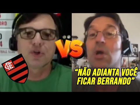 Arnaldo destroys Mauro Cezar: "It's no use you yelling," commentators argue live on air.