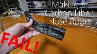 Making A Carbon Fiber Nose Boom for a Hang Glider