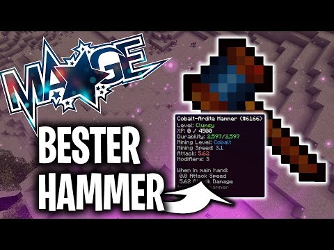 Der beste Tinkers Construct Hammer - Minecraft Mage #15 | Minecraft 1.12 Modpack