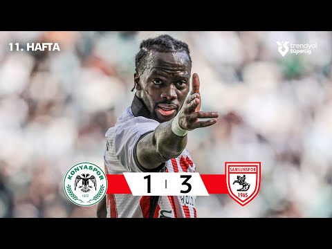 Konyaspor (1-3) Samsunspor - Highlights/Özet | Trendyol Süper Lig - 2025/26