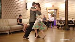 Alexander Krupnikov and Ekaterina Lebedeva, 2-3, Moscow, Prischepov Milonga, Arbat13, 17.07.2015