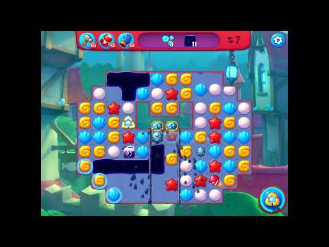 Fishdom Hard level 7297 no boosters フィッシュダム ハード [Friend's]