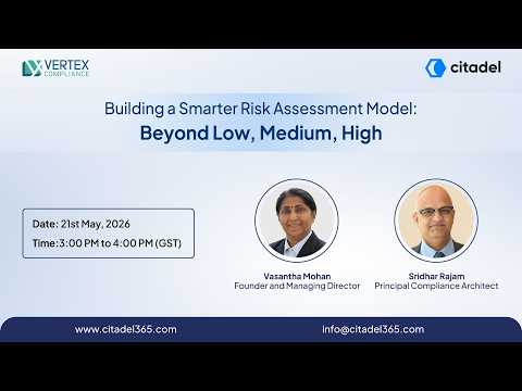 Building a Smarter Customer Risk Assessment Model: Beyond Low, Medium, High | Citadel365
