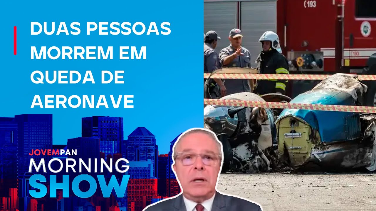 AVIÃO de pequeno porte CAI na Barra Funda, Zona Oeste de SP; ENTENDA com Diogo da Luz