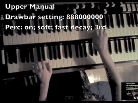 How to Play Jazz on the Hammond Organ - F Blues