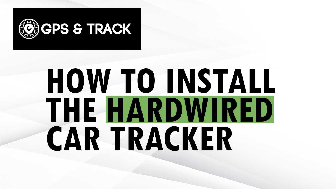 Vidéo installation GPS tracking