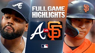 BRAVES vs. GIANTS: Official Full Game Highlights (June 26) | 2026 MLB Season