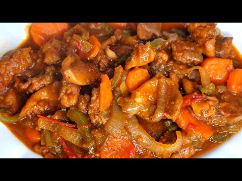 The BEST Stew Conch Haitian Style | How To Cook Conch | How To Cook LAMBI | Episode 19