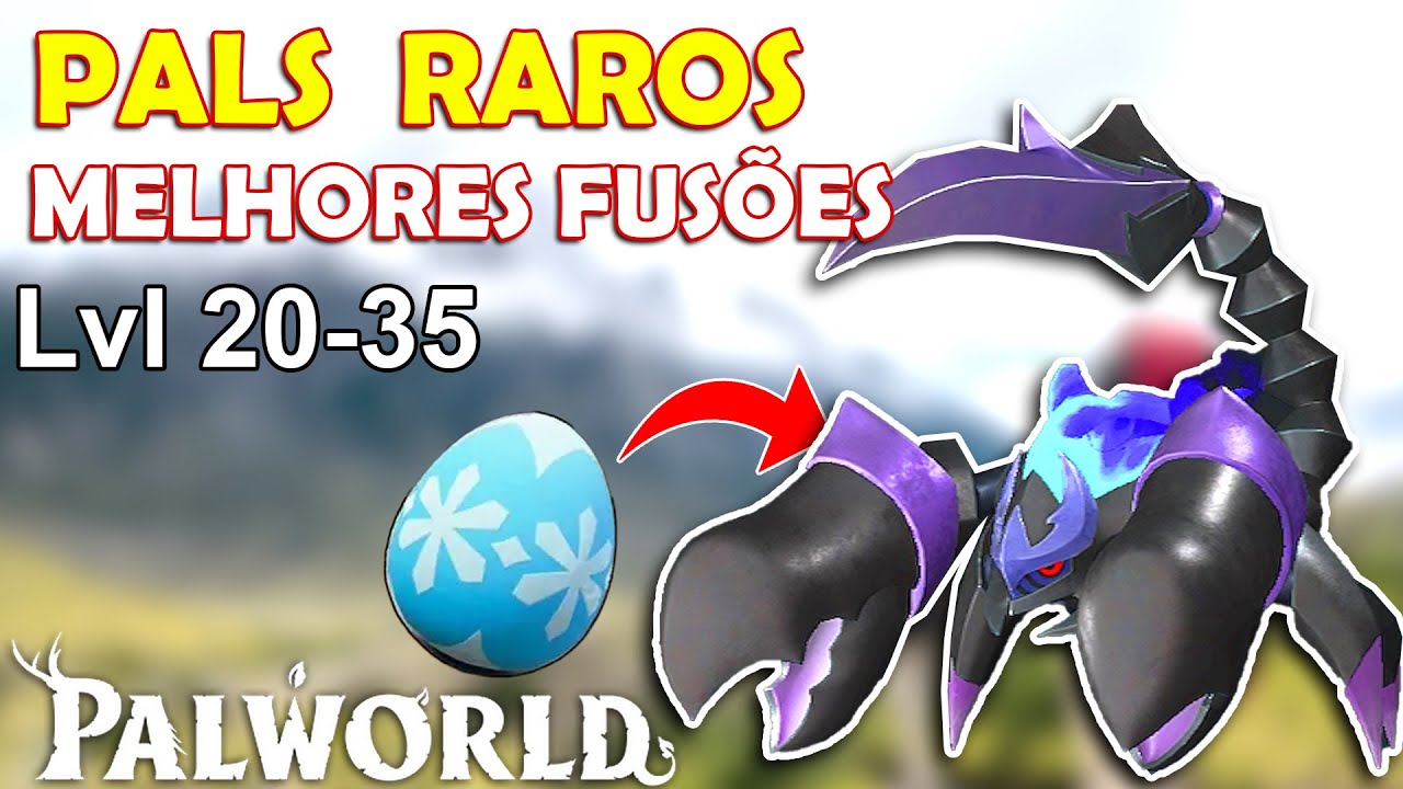 5 MELHORES PALS com FUSÕES no Palworld (Meio do jogo)