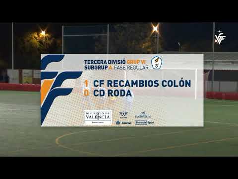 CF Recambios Colon 1 0 CD Roda 13 01 2020