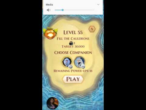 Frozen free fall halloween season live play walk thru level  55 tutorials