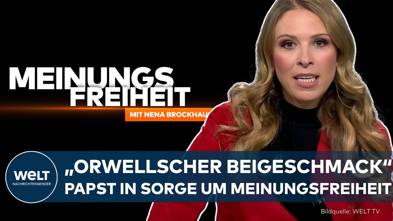 VATIKAN: Papst in Sorge um die Meinungsfreiheit! – Ist er nun ein „Verschwörungstheoretiker“?