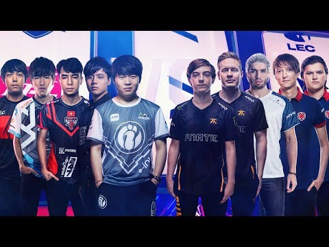 ESTE VS OESTE GAME 1 - ALLSTARS 2018 LEAGUE OF LEGENDS