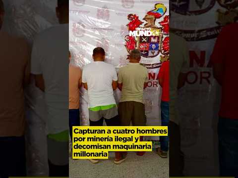 GOLPE A LA MINERÍA ILEGAL EN EL META