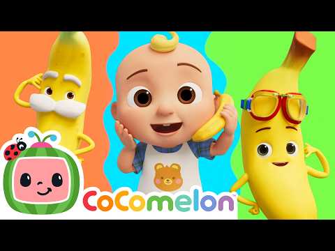 バナナフォンソング🍌＋リンゴとバナナ＋もっとココメロン ナーサリーライム＆キッズソング (Bananaphone Song🍌+ Apples and Bananas +  MORE CoComelon Nursery Rhymes & Kids Songs)