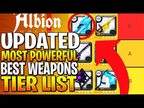 RANKING BEST WEAPONS IN 2025! Albion Online Tier List 2025