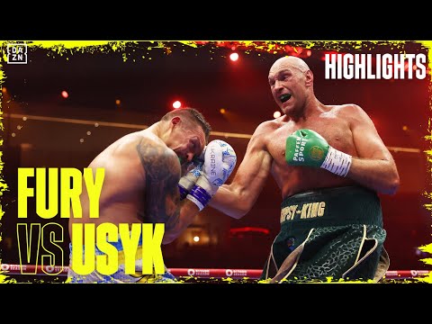 Tyson Fury vs Oleksandr Usyk | Boxen | DAZN Highlights