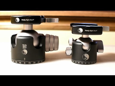 Really Right Stuff BH-55 and BH-40 Side by Side