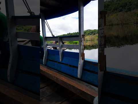 viajando pelos furos do Rio Juruti para a Rio Amazonas