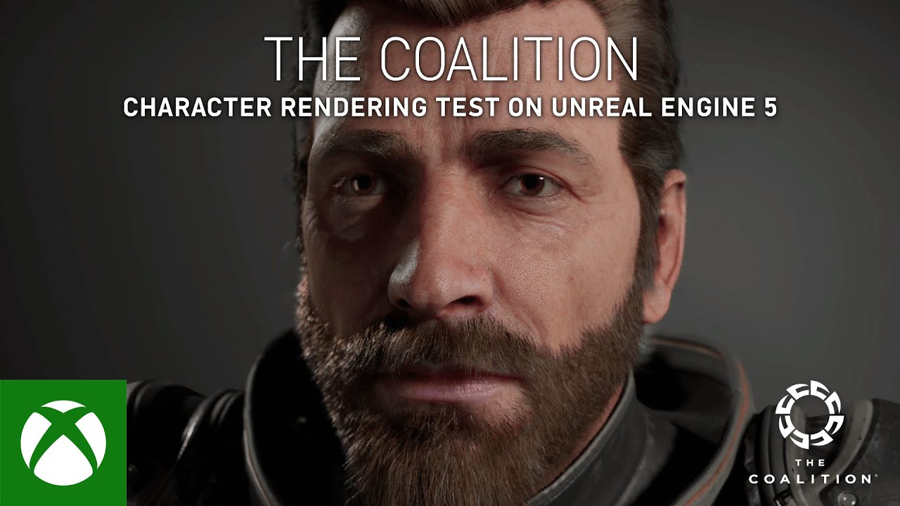 The Coalition - Character Rendering Test on Unreal Engine 5 - YouTube