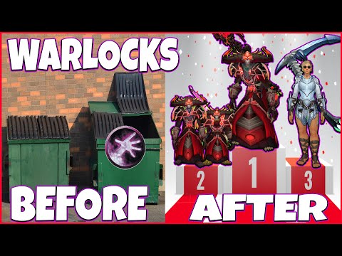 Playing Trash Tier Class (Warlock) Like its S Tier Class Massive Deathbolt Oneshots Affliction Lock