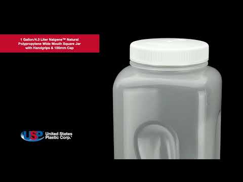 Thermo Scientific™ Nalgene™ Large Cylindrical HDPE Containers with Covers