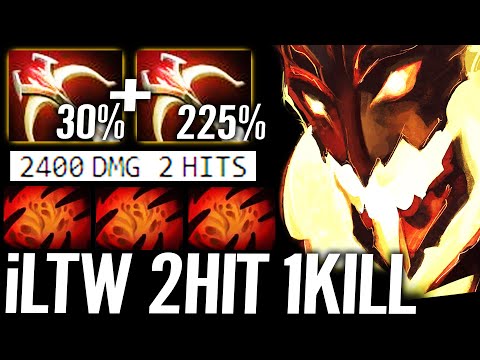 🔥 iLTW 100% New Carry Hero - Shadow Friend Daedalus 30% Crit 225% DMG 2HIT K.O Max Physic Dota 2 Pro