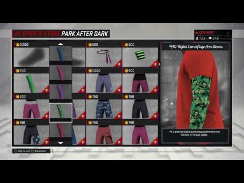 NBA 2K17 PARK AFTER DARK CLOTHES