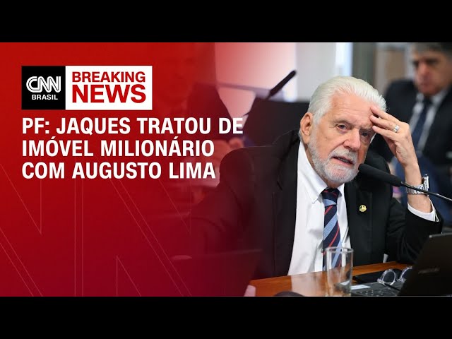 PF: Jaques Wagner teria recebido apartamento de R$ 2,4 milhões de Vorcaro | LIVE CNN