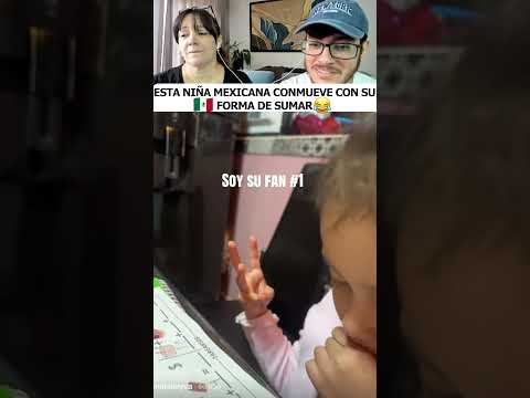 ESTA NIÑA MEXICANA CONMUEVE CON SU FORMA DE SUMAR... ARGENTINOS IMPACTADOS #shorts #humor
