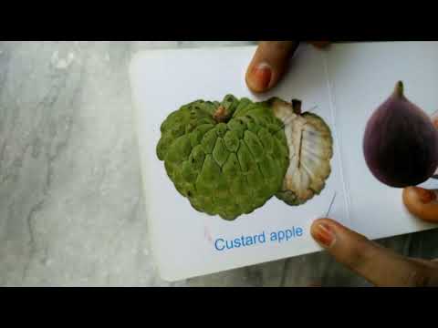 Reading Fruits Name  By Nainika ||  nainika and sannihitha