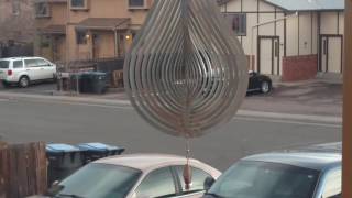 DIY Wind chime using keys and dog tags