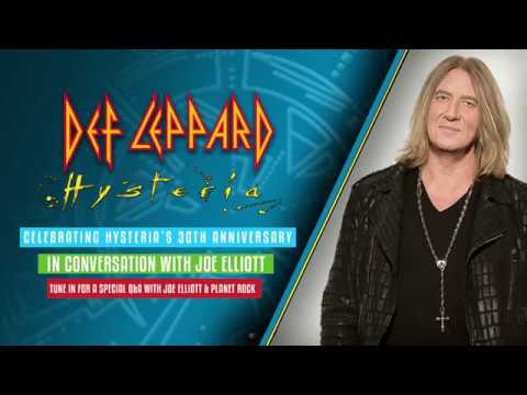 DEF LEPPARD - Joe Elliott Live Q&A with Planet Rock