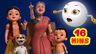 Nani Tere Chaand Taare Aakash Mein Kho Gaye | Hindi Rhymes for Children | Infobells