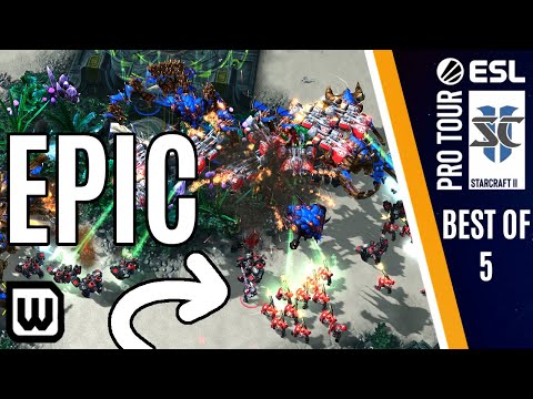EPIC LATEGAME TERRAN vs ZERG! Heromarine vs Elazer - ESL Open Finals